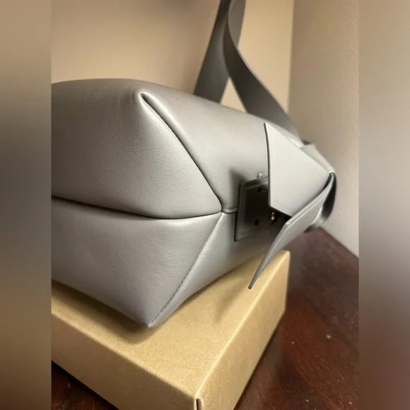 Acne Studios Musubi Mini Bag Shoulder Bag Grey - Picture 9 of 13